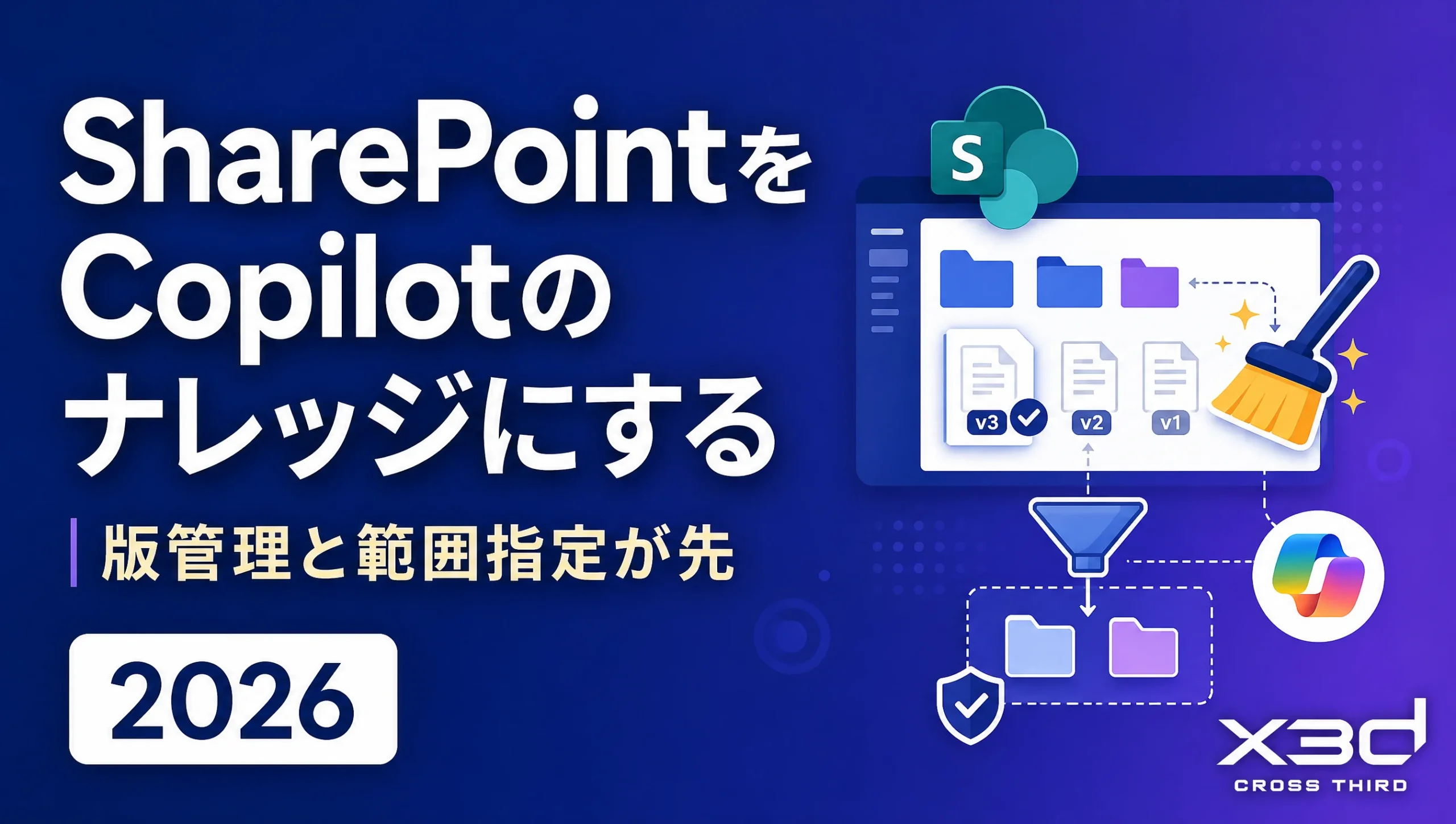 SharePointとCopilot|Knowledge Agentと文書整備が回答品質を決める理由【2026年9月】